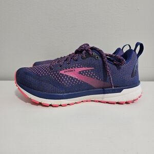 Brooks Revel 4 Women's Size 6 B (Medium) Running Shoes Blue Pink